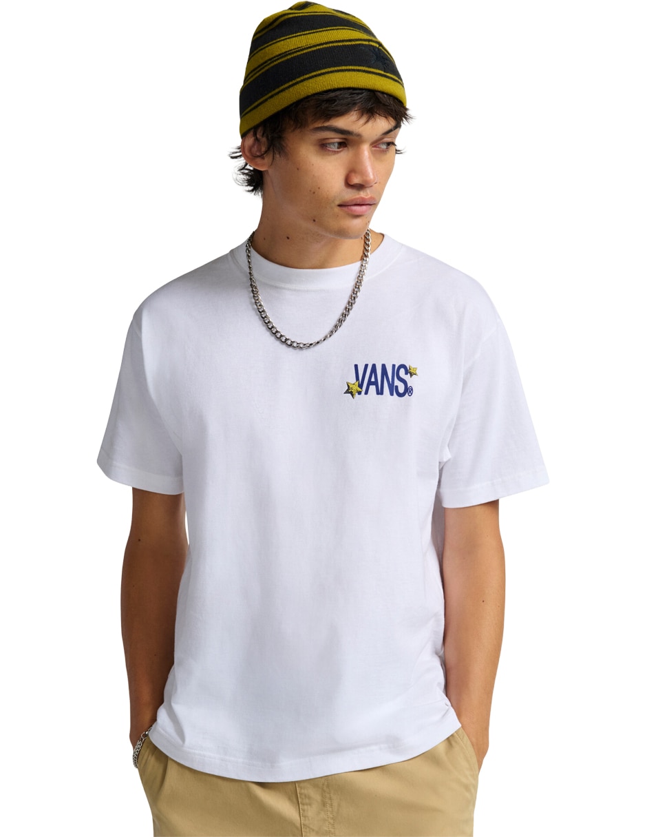 Playera cuello redondo para hombre