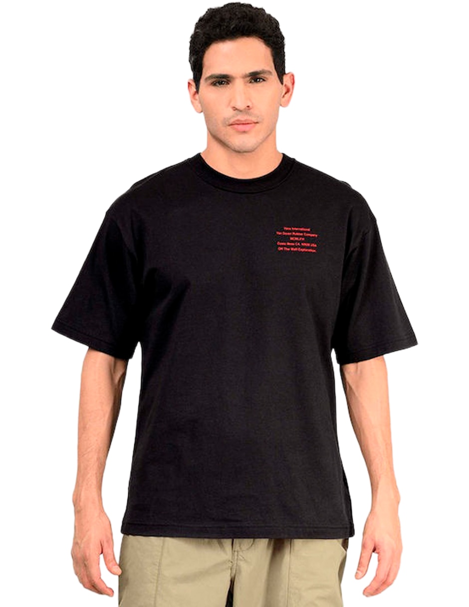 Playera cuello redondo para hombre