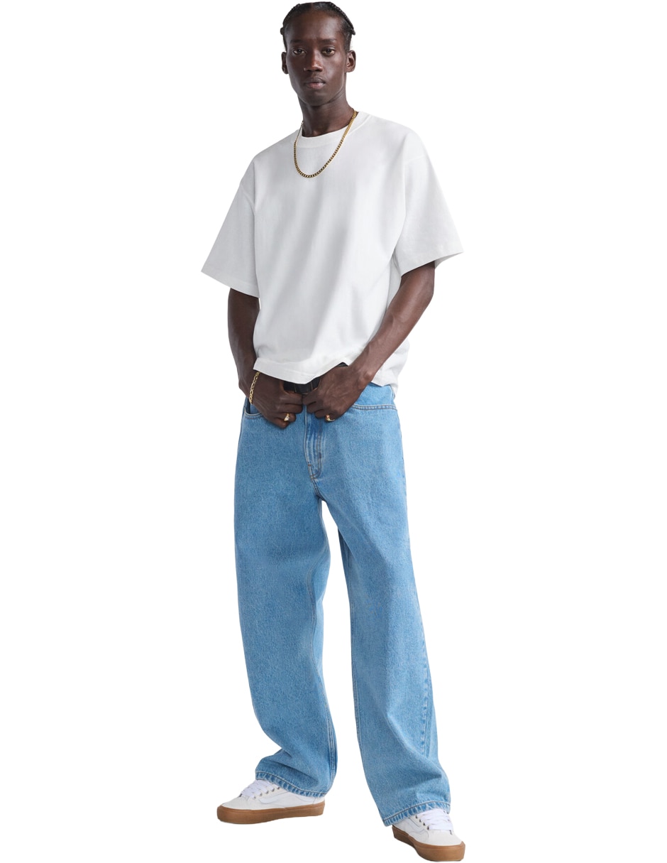 Jeans Regular Baggy CHECK-5 lavado Ninguno para hombre 3