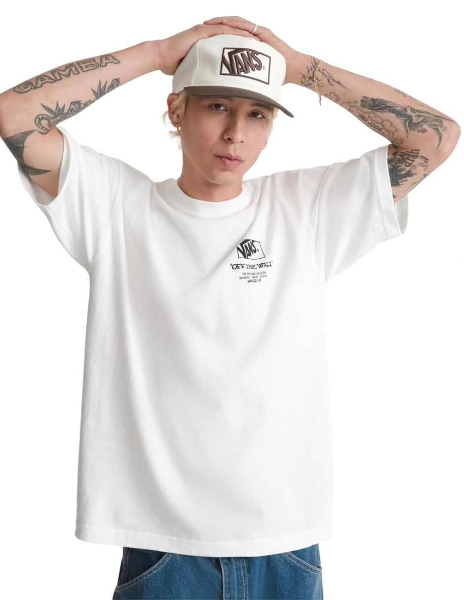 Playera cuello redondo para hombre