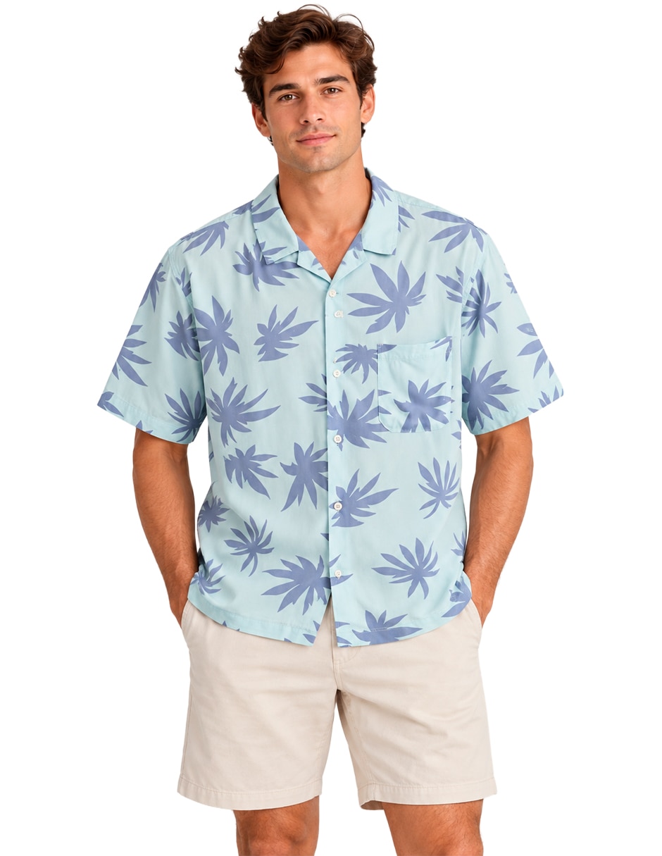 Camisa Casual de (si aplica) Algodón manga Corta para hombre Camisa Casual de (si aplica) Algodón manga Corta para hombre