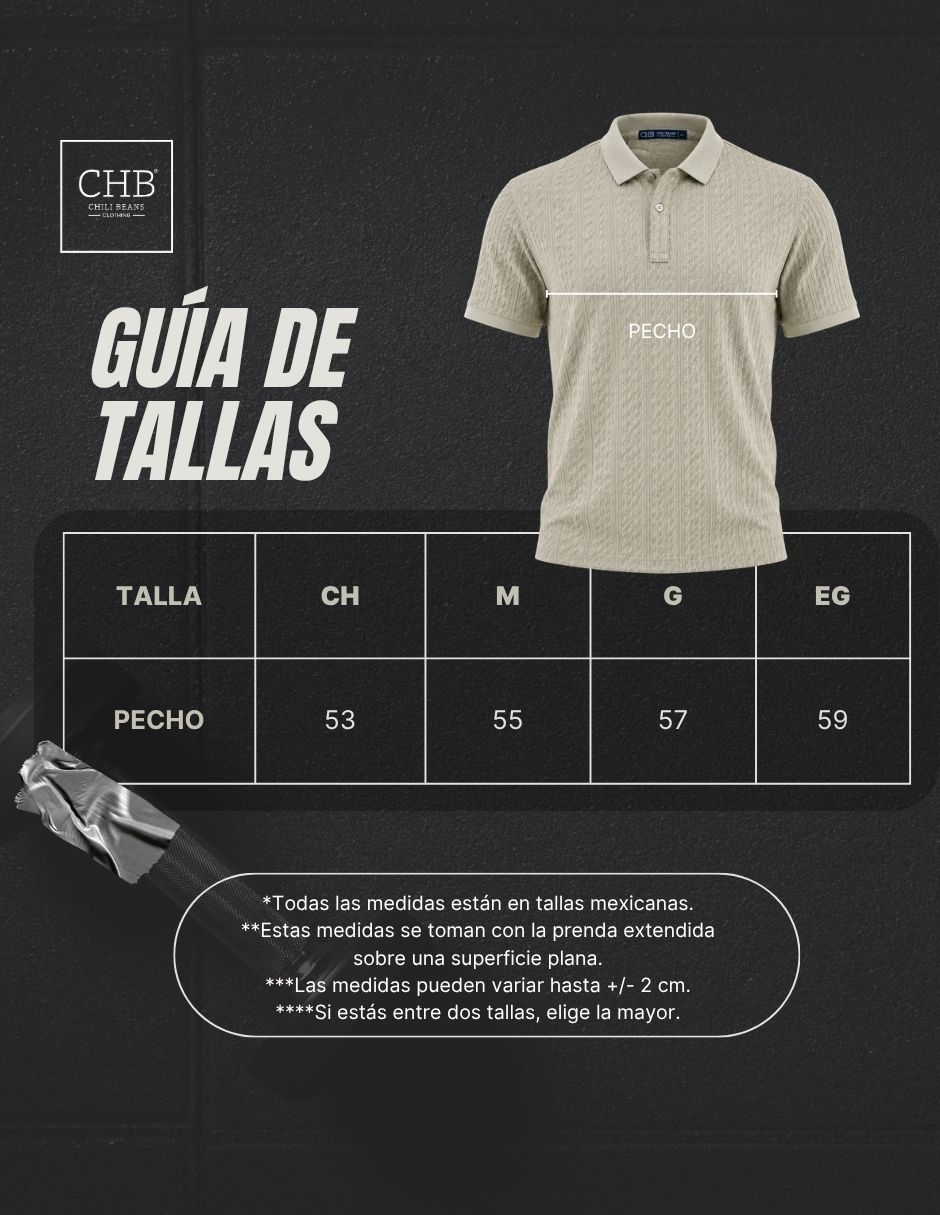 Playera tipo polo Para hombre 7