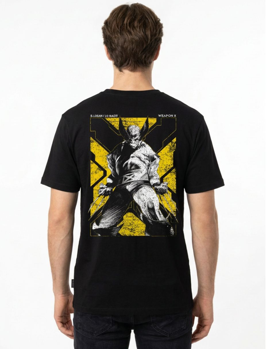 Playera disney original wolverine cuello redondo para hombre 2
