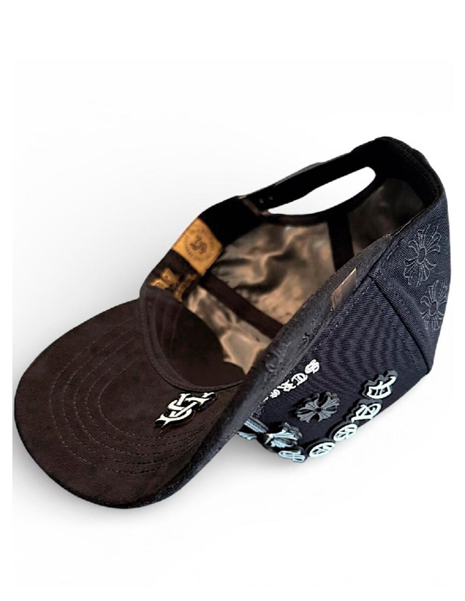 Gorra visera curva snapback casual para hombre 4