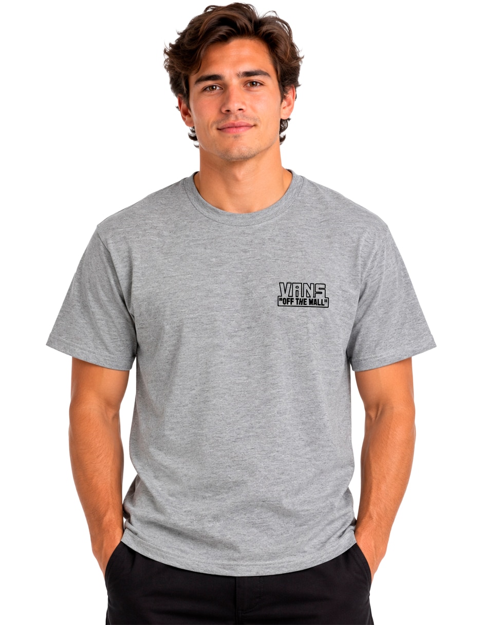 Playera cuello redondo para hombre