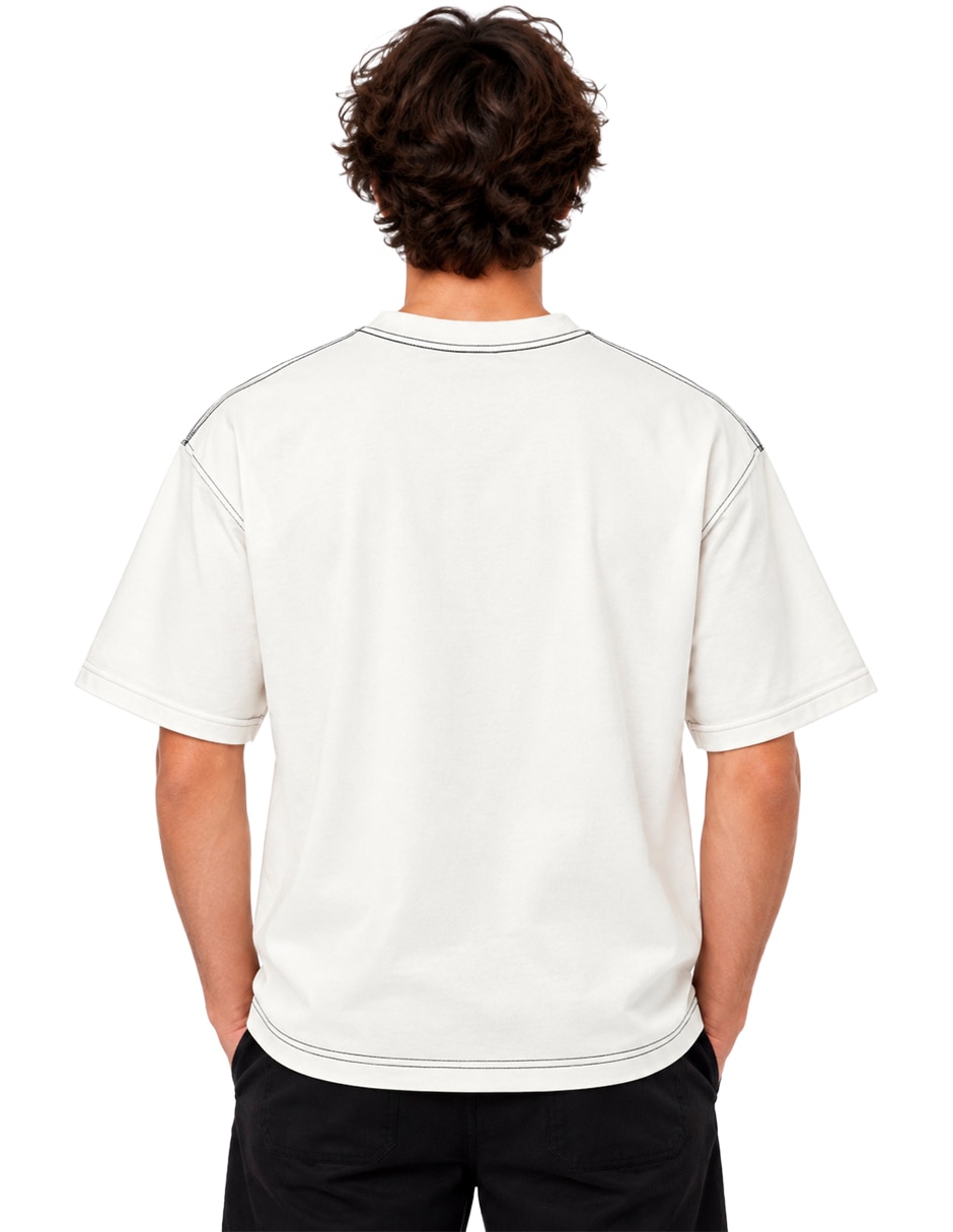 Playera cuello redondo para hombre 2