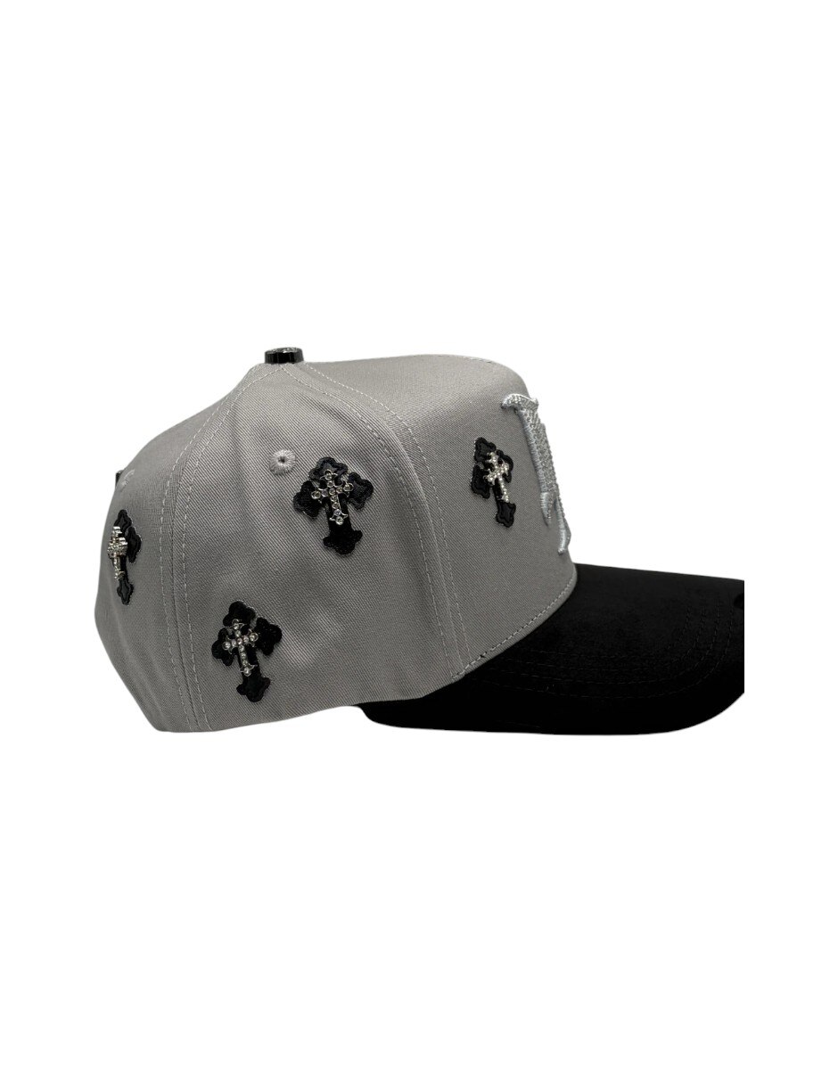 Gorra visera curva snapback casual para hombre 4