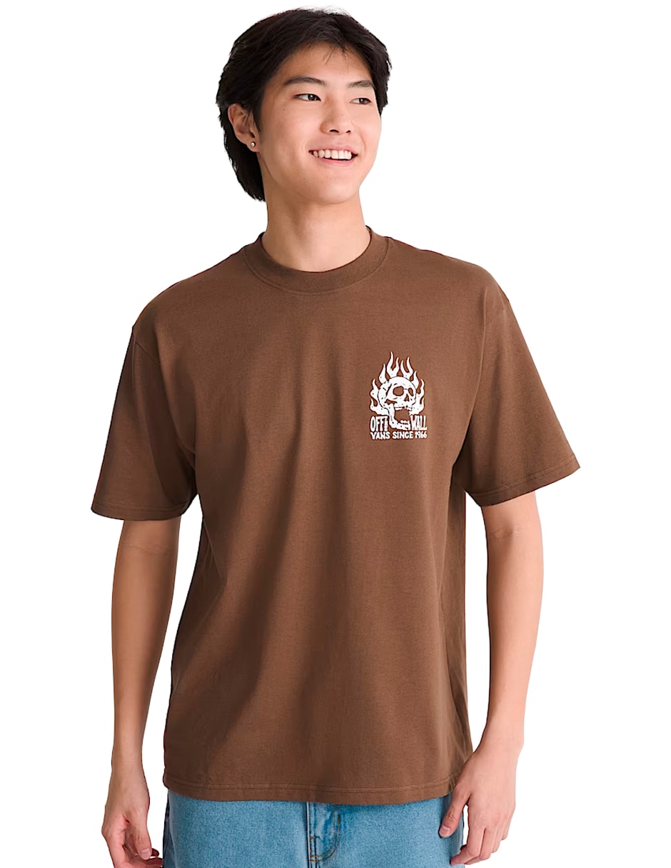 Playera cuello redondo para hombre