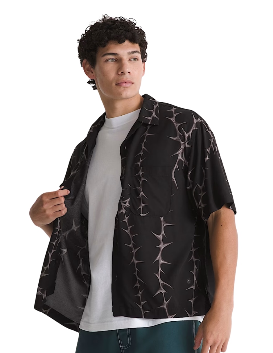 Camisa casual manga corta para hombre 1