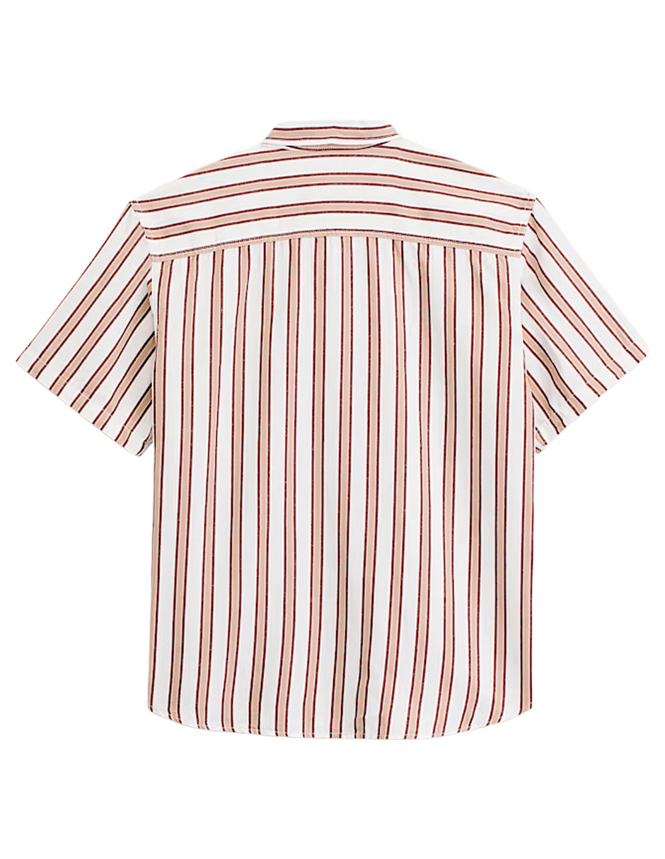 Camisa casual manga corta para hombre 4