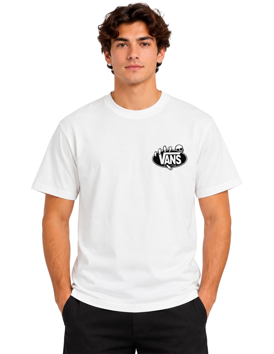 Playera cuello redondo para hombre