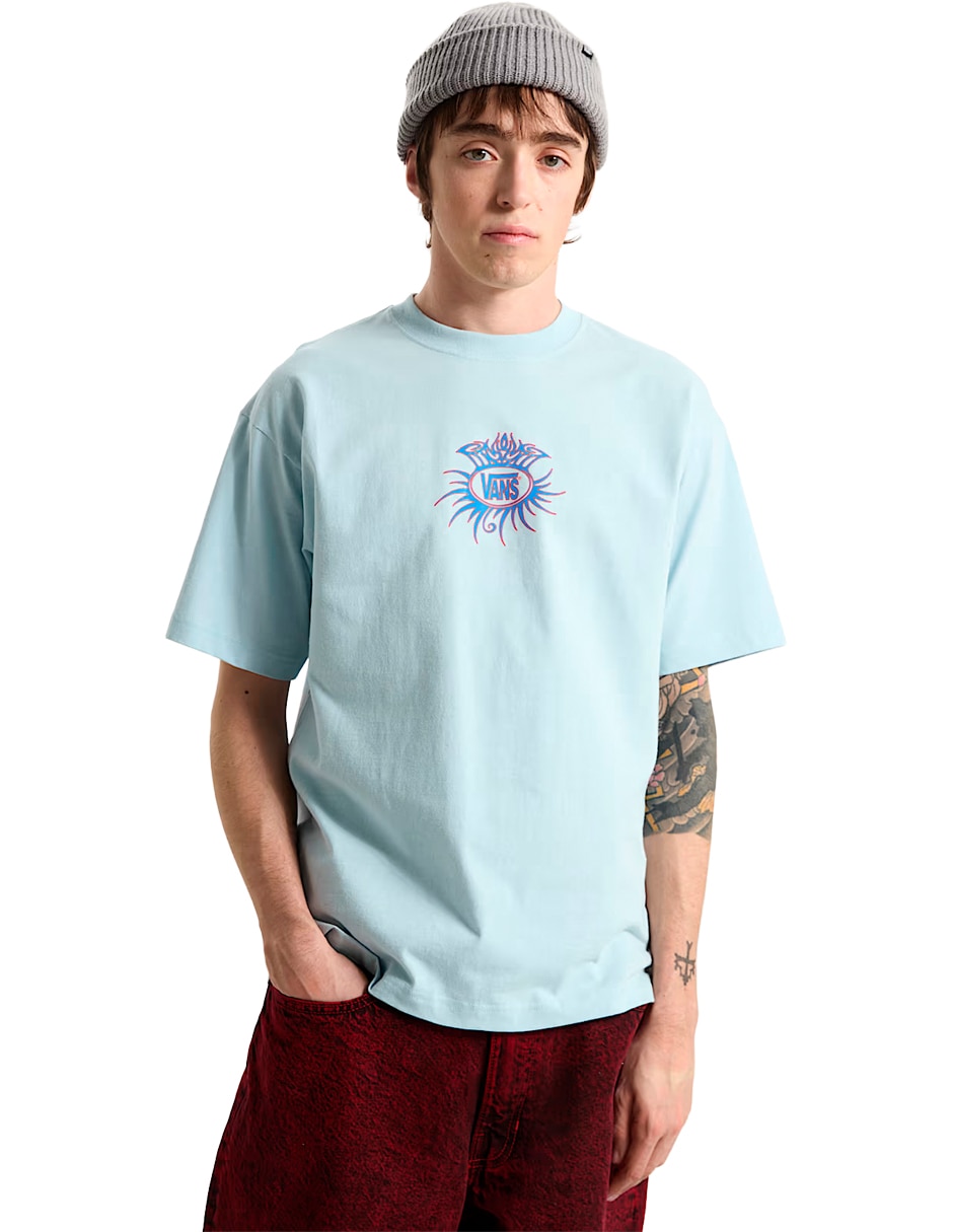 Playera cuello redondo para hombre