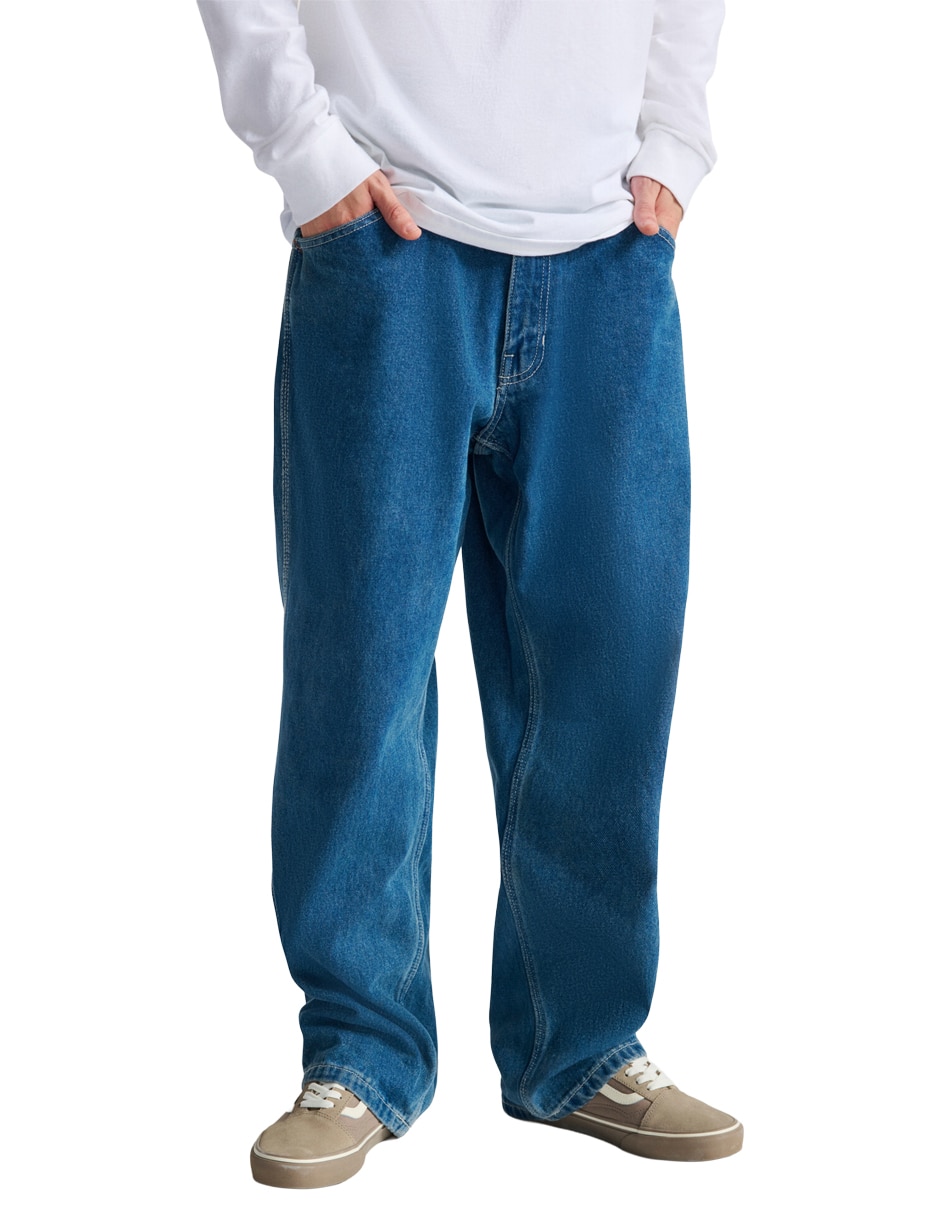 Pantalón casual regular de algodón para hombre Pantalón casual regular de algodón para hombre