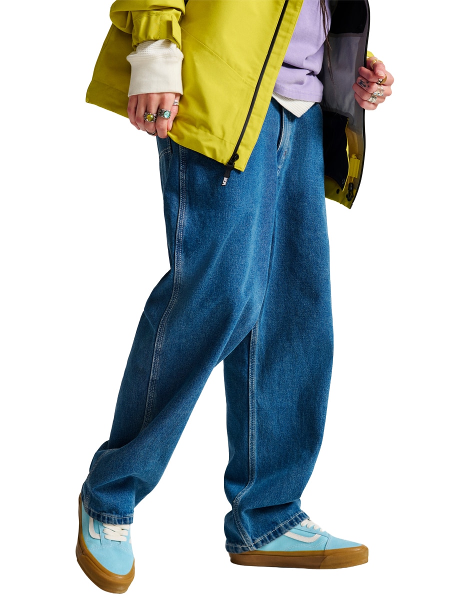 Pantalón casual regular de algodón para hombre 5