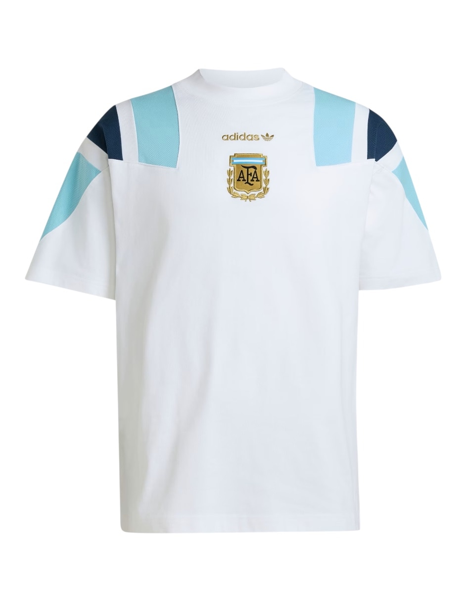 Playera eqt selección argentina cuello redondo para hombre 4
