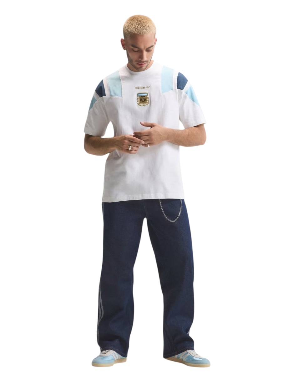 Playera eqt selección argentina cuello redondo para hombre 9