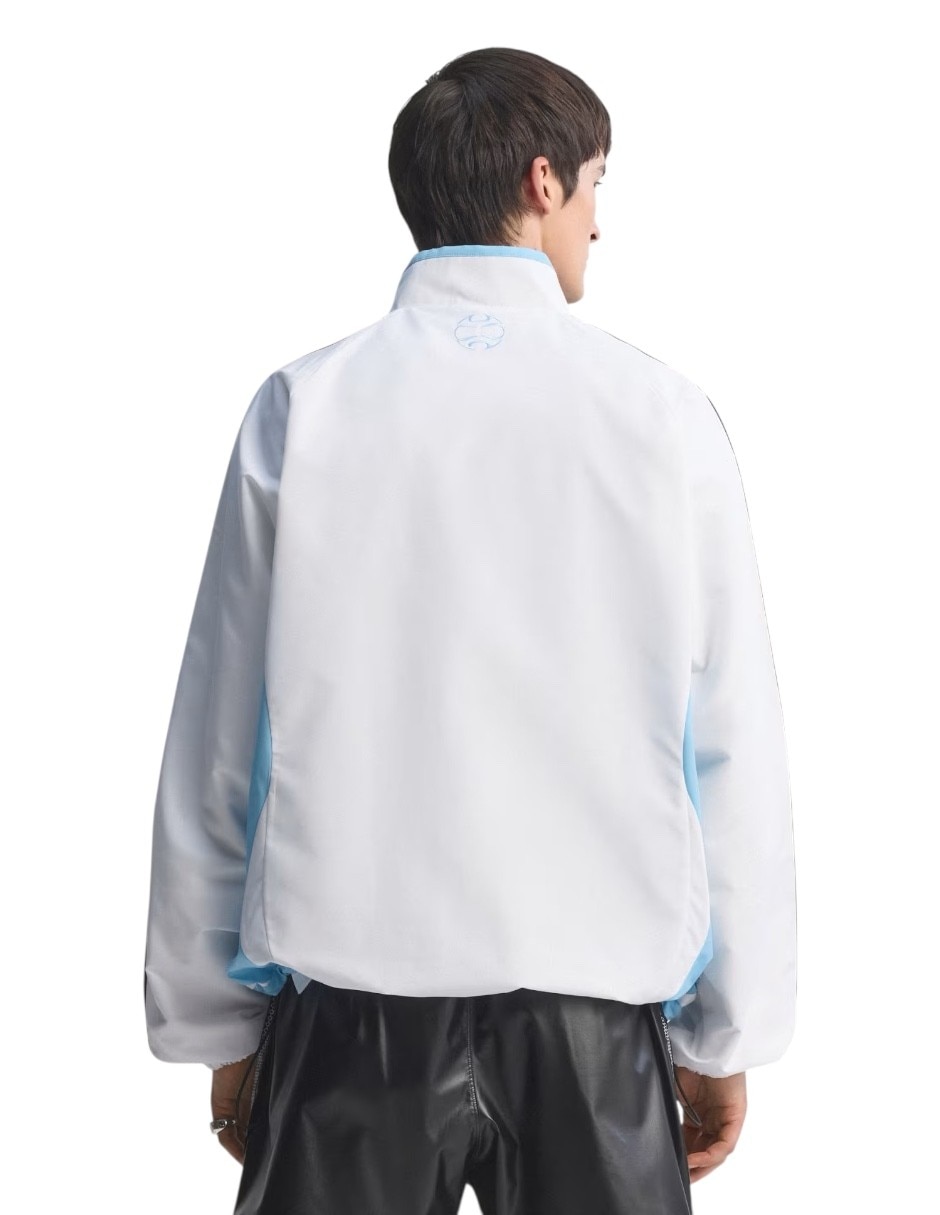 Chamarra casual selección argentina afa con bolsillos para hombre 2