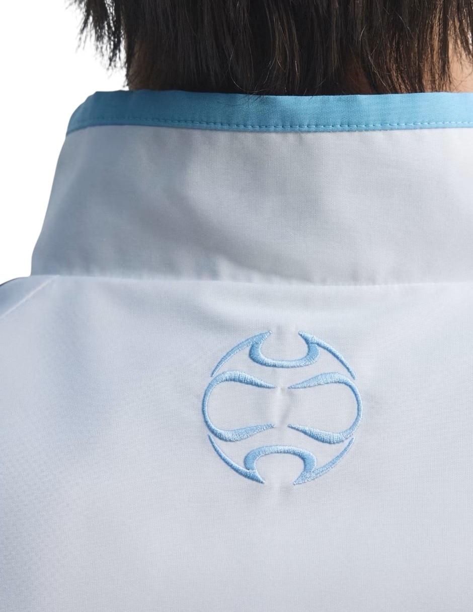 Chamarra casual selección argentina afa con bolsillos para hombre 10