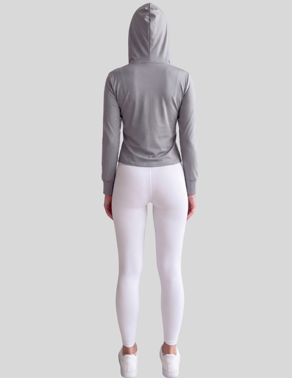 Sudadera Malabis Deportiva con cierre y capucha para mujer