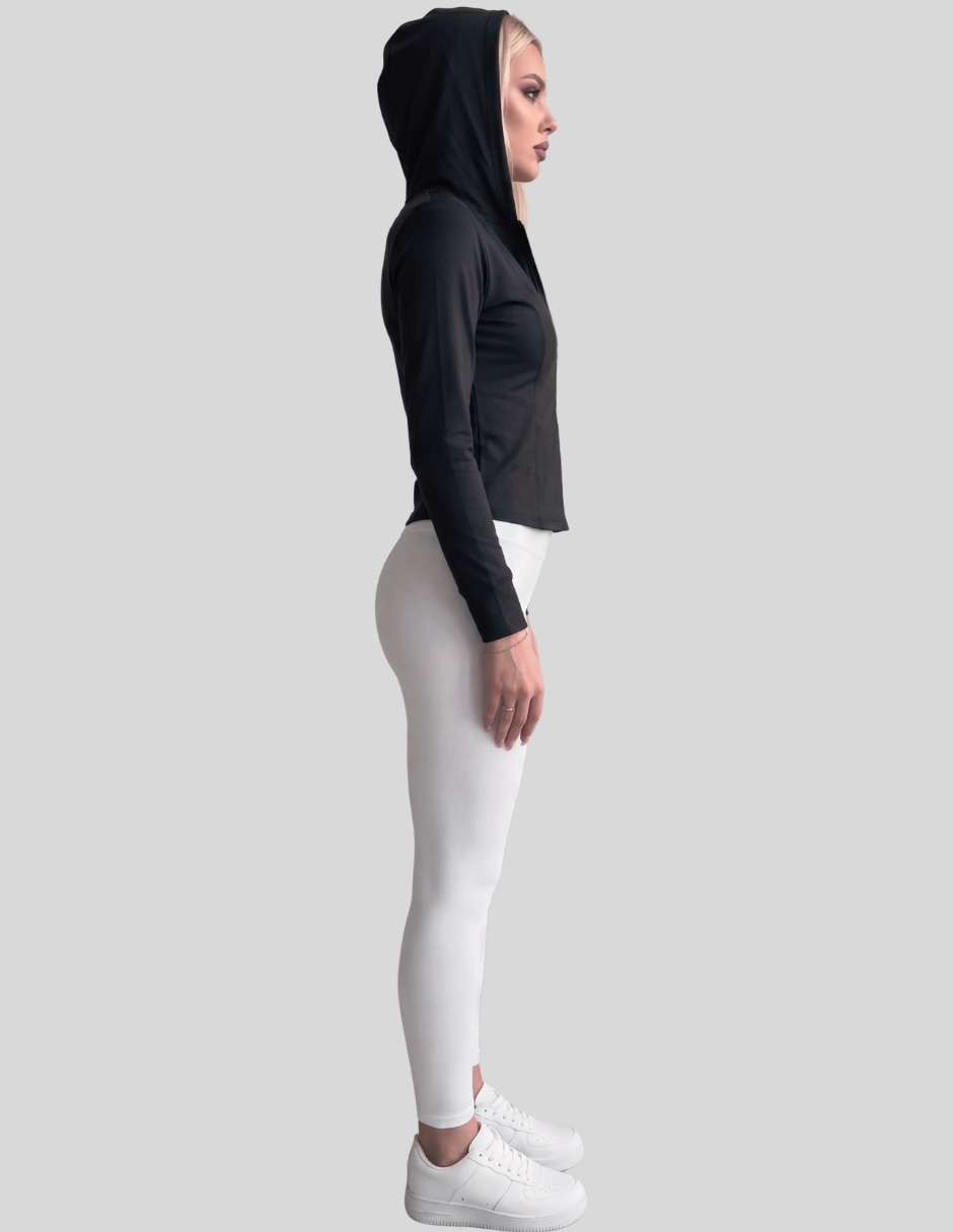Sudadera Deportiva con cierre y capucha para mujer 2
