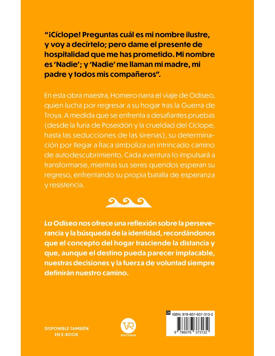 Libro La Odisea de Homero 4