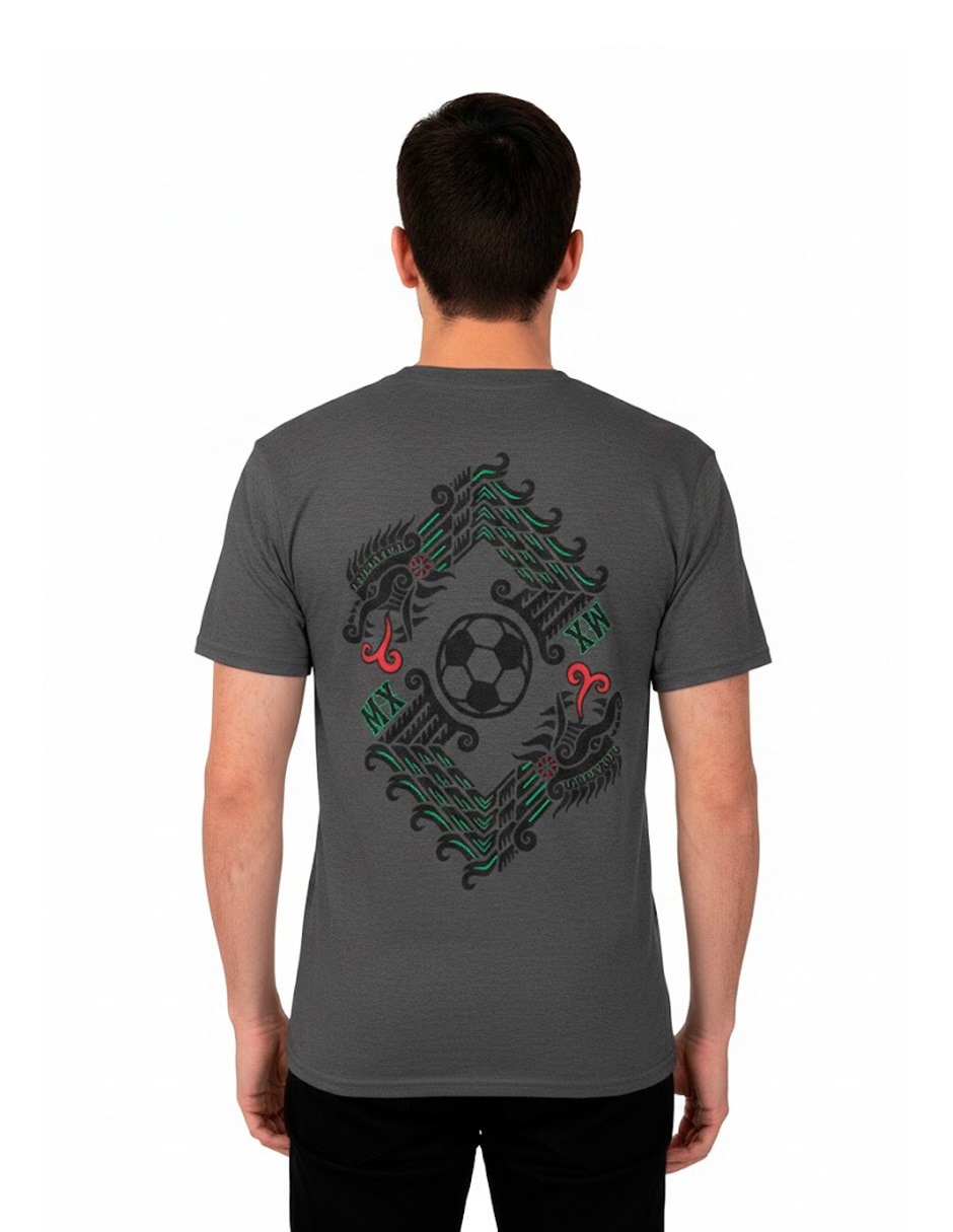 Playera Codice Futbolero cuello redondo para hombre 5