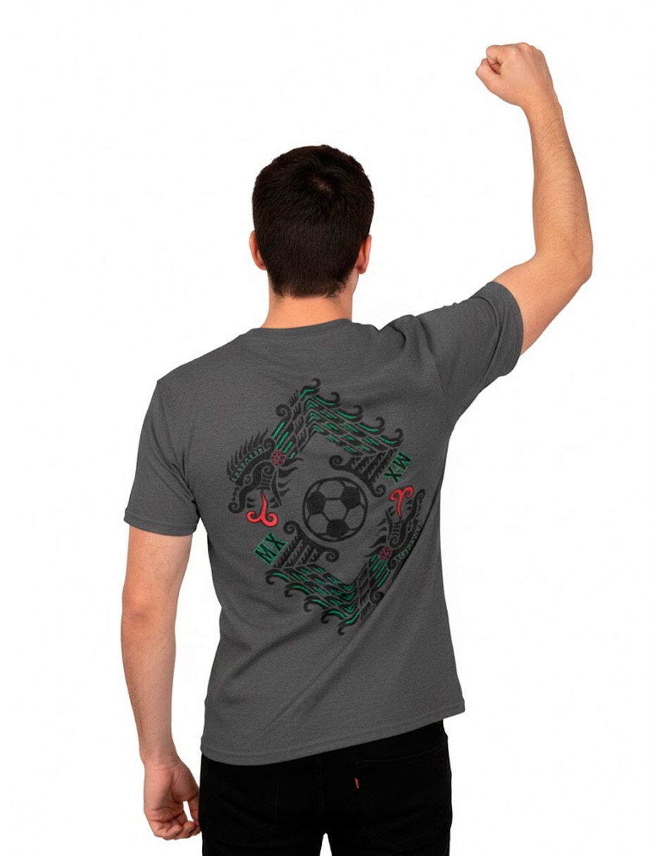 Playera Codice Futbolero cuello redondo para hombre 3